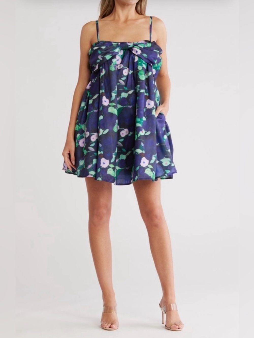Hutch mini dress with bow detail. NWT